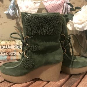 Tommy Hilfiger Wedge boot Green